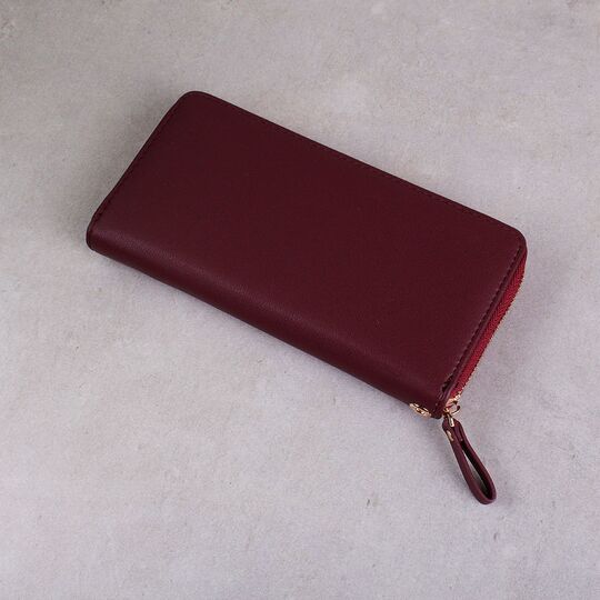 Женский кошелек WEICHEN, красный П0076