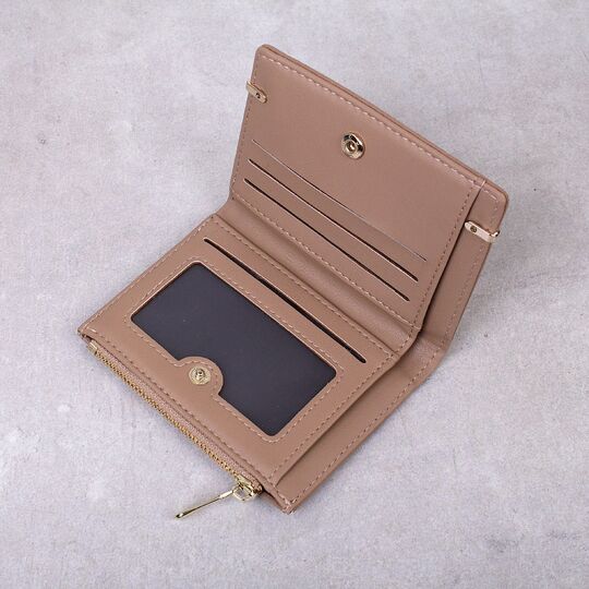 Жіночий гаманець, бежевий П1761