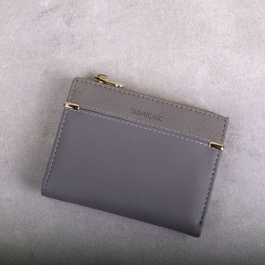 Женский кошелек, серый П1762