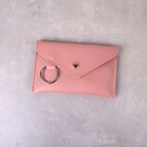 Сумка клатч на пояс, розовая П1766