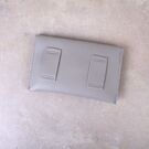 Сумка клатч на пояс, серая П1767