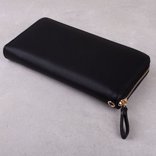 Жіночий гаманець WEICHEN, чорний П0077