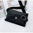 Сумка клатч на пояс, чорна П1768