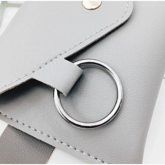 Сумка клатч на пояс, чорна П1768