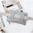 Сумка клатч на пояс, чорна П1768