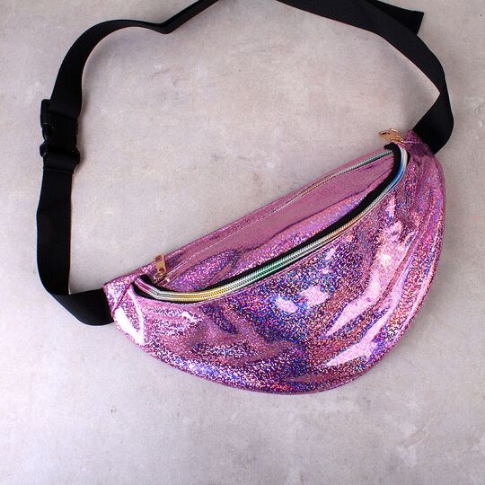 Сумка поясная женская прозрачная, П1779