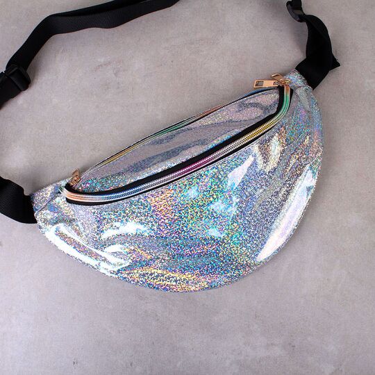 Сумка поясна жіноча прозора, П1781