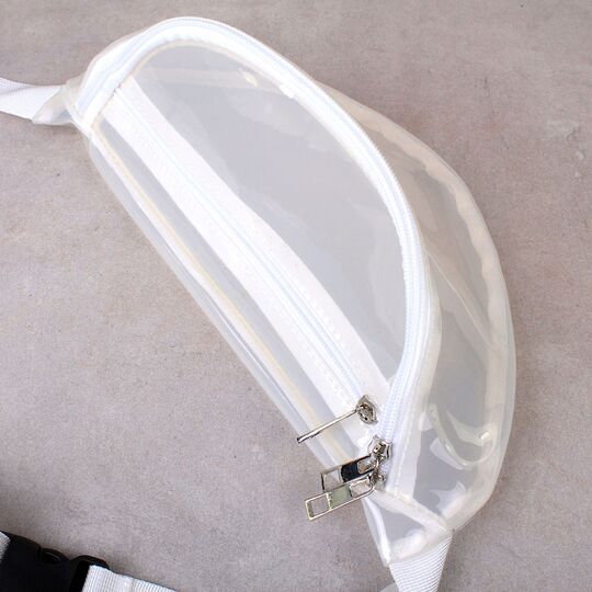 Сумка поясная женская прозрачная, П1784