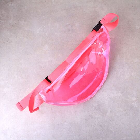 Сумка поясная женская прозрачная, П1787