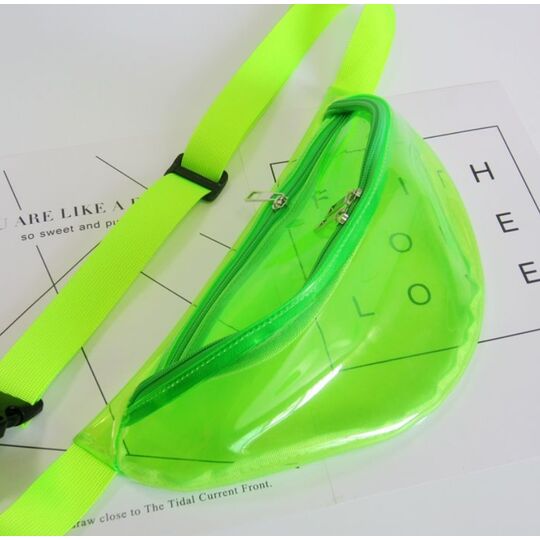 Сумка поясная женская прозрачная, П1788