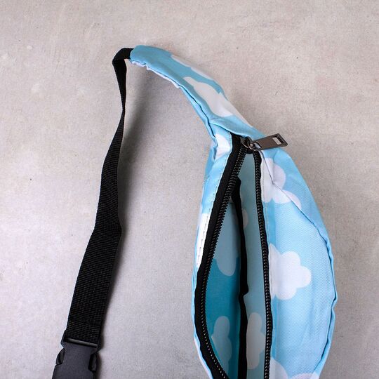 Сумка поясная, бананка П1796