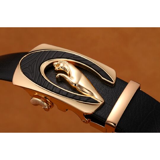 Чоловічий ремінь DESTINY, чорний П1807