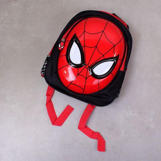 Детские рюкзаки - Детский рюкзак "Человек Паук", черный П0081
