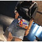 Женская поясная сумка, бананка, граффити П1810