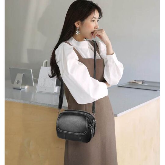 Жіноча сумка SMOOZA, чорна П1817