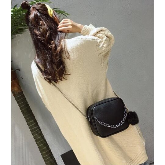 Женская сумка SMOOZA, черная П1818