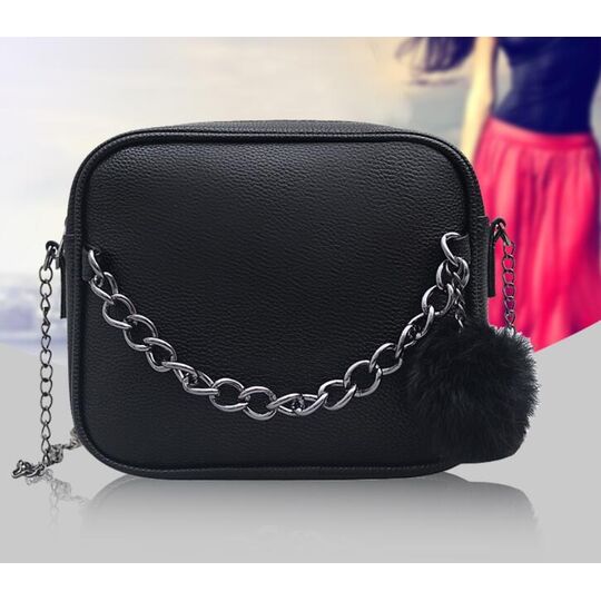 Женская сумка SMOOZA, черная П1818