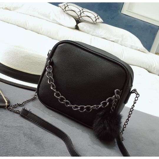 Женская сумка SMOOZA, черная П1818