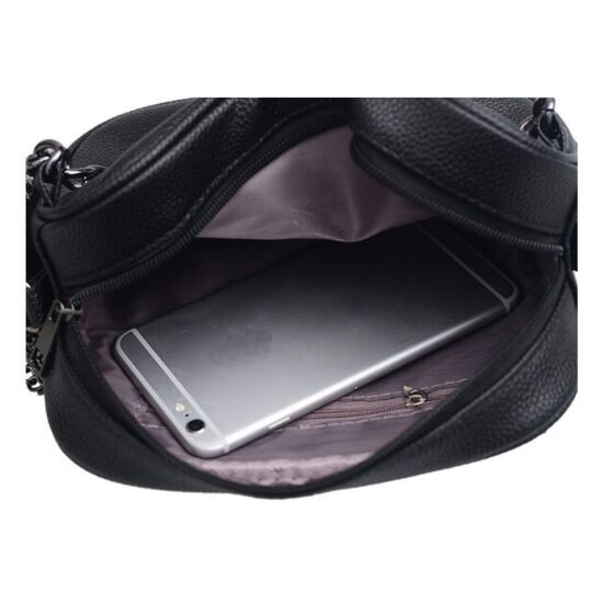 Женская сумка SMOOZA, черная П1818