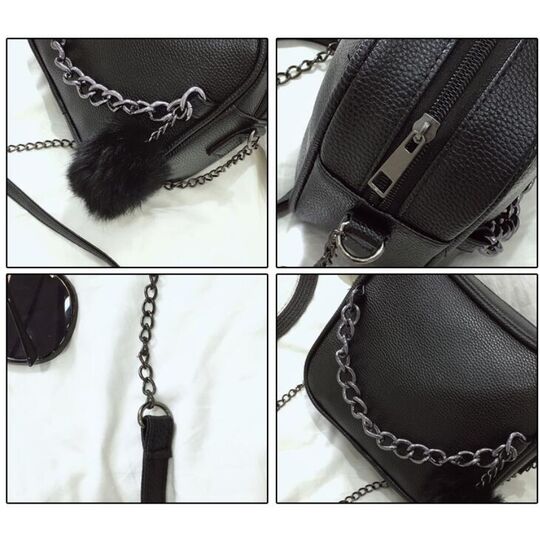 Женская сумка SMOOZA, черная П1818