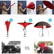 Зонтик, красный П0083