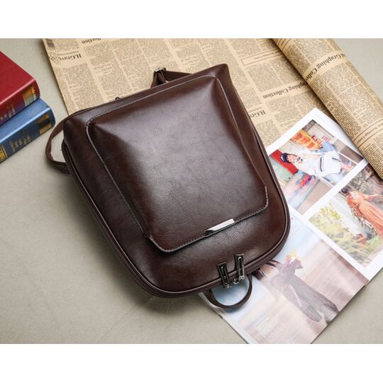 Женский рюкзак, коричневый П1820