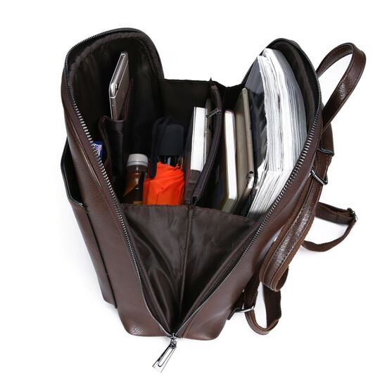 Женский рюкзак, коричневый П1820