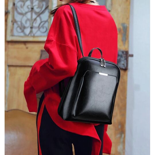 Женский рюкзак, черный П1821