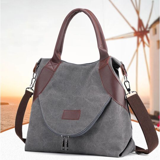 Женская сумка TuLaduo, серая П1824