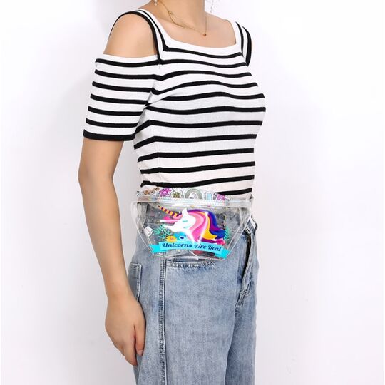 Дитяча сумка на пояс, бананка, Єдиноріг, П1831