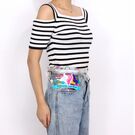 Детская сумка на пояс, бананка, Фламинго, П1832