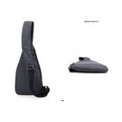 Мужская сумка слинг на плечо, черная П1836