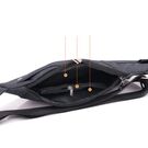 Мужская сумка слинг на плечо, черная П1836