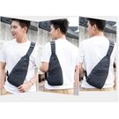 Мужская сумка слинг на плечо, черная П1836