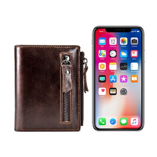 Гаманець для чоловіків WESTAL, коричневий П1845