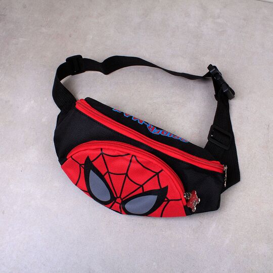 Поясная сумка для детей, бананка, "Человек паук" П1846