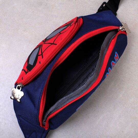 Поясная сумка для детей, бананка, "Человек паук" П1848