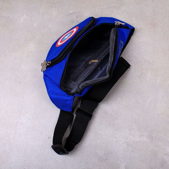 Поясная сумка для детей, бананка, "Капитан Америка" П1849