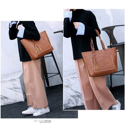 Женская сумка, черная П0089 Женская сумка, черная П0089