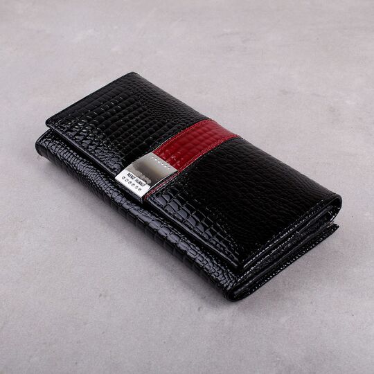 Женский кошелек HH, черный П1859