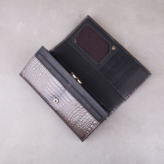 Гаманець жіночий Beth Cat, сірий П1862