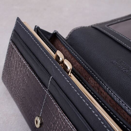 Гаманець жіночий Beth Cat, сірий П1862