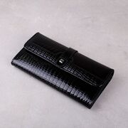 Жіночий гаманець HH, чорний П1865
