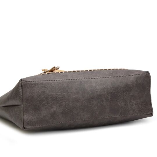 Жіноча сумка, коричнева П0090