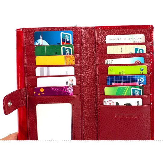 Жіночий гаманець HH, червоний тисяча вісімсот сімдесят два