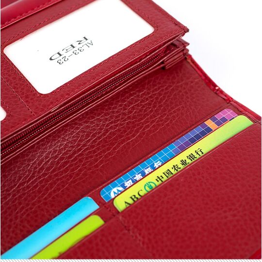 Жіночий гаманець HH, червоний тисяча вісімсот сімдесят два