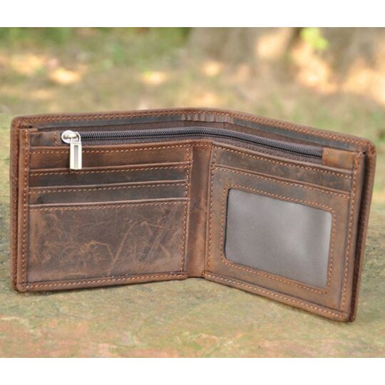 Чоловічий гаманець COWATHER, коричневий П1874