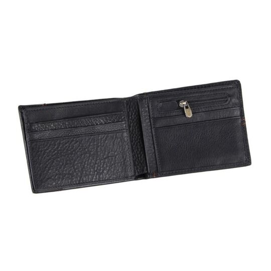 Мужской кошелек COWATHER, черный П1875