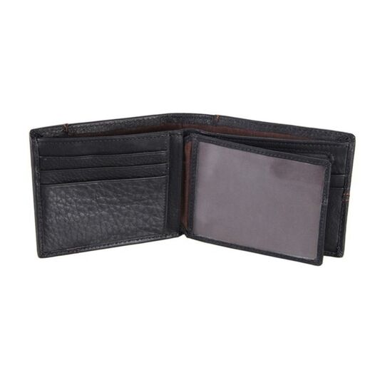 Мужской кошелек COWATHER, черный П1875