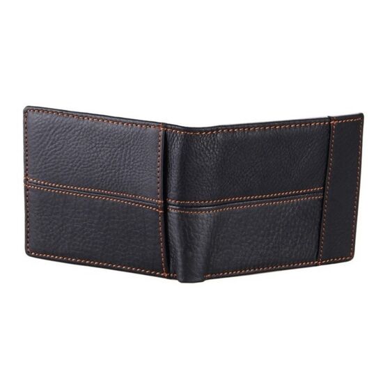 Мужской кошелек COWATHER, черный П1875